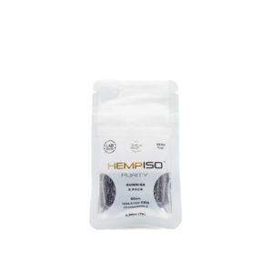 Sample Packet – Blueberry – 50mg CBD Vegan Gummy [2 ct]