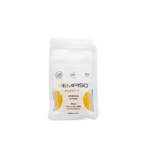 Sample Packet – Mango – 50mg CBD Vegan Gummy [2 ct]