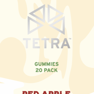 Delta 9 THC Gummies 20pk / Red Apple – 100mg [20ct] 5mg per serving