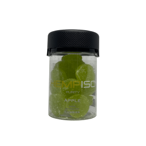 500mg Apple CBD (Cannabidiol) Vegan Gummies [20 ct]