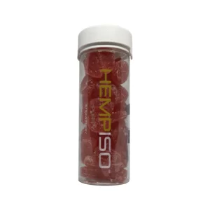 1000mg Strawberry CBD (Cannabidiol) Vegan Gummies [40 ct]