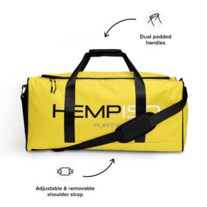 HempISO Gold Duffle Bag