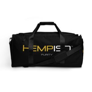 Black HempISO Duffle Bag