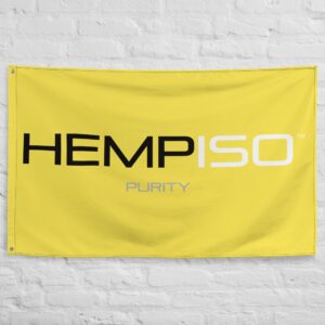 HempISO Gold Flag