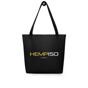 Black HempISO Tote Bag