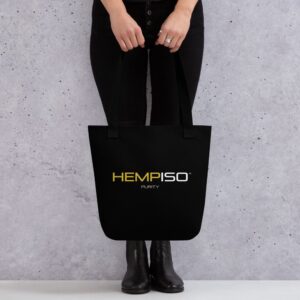 Black HempISO Tote Bag