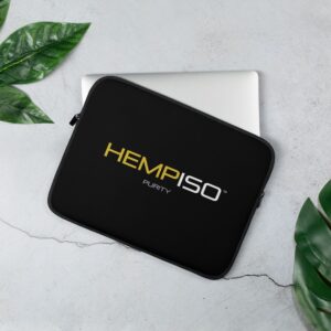 Black HempISO Laptop Sleeve