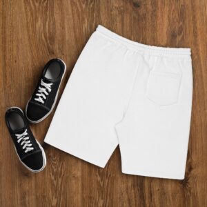 White HempISO Men’s Fleece Shorts