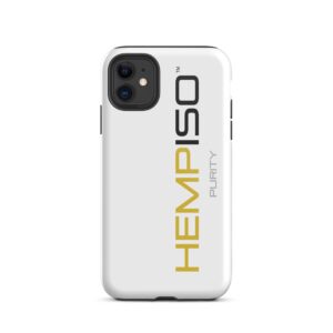 White HempISO Tough iPhone Case